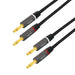 EAN 4052792054286 - LogiLink CA1211 cable de audio 5 m 2 conectores banana Negro imagen 1