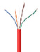 EAN 8716309123969 - Gembird UPC-5004E-SOL-R cable de red Rojo 305 m Cat5e U/UTP (UTP) imagen 1