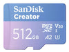 EAN 0619659217266 - SanDisk Creator 512 GB MicroSDXC UHS-I Clase 10 imagen 1