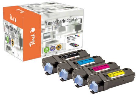 EAN 7640162830430 - Peach 111725 cartucho de tóner 1 pieza(s) Negro, Cian, Magenta, Amarillo imagen 1