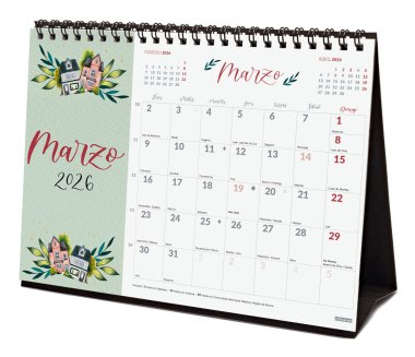 EAN 8422952402169 - Finocam 780325426 calendario Mesa imagen 4