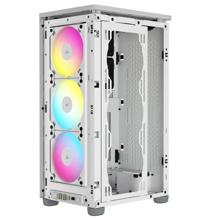 EAN 0840006698746 - Corsair 2000D RGB Airflow Small Form Factor (SFF) Blanco imagen 8