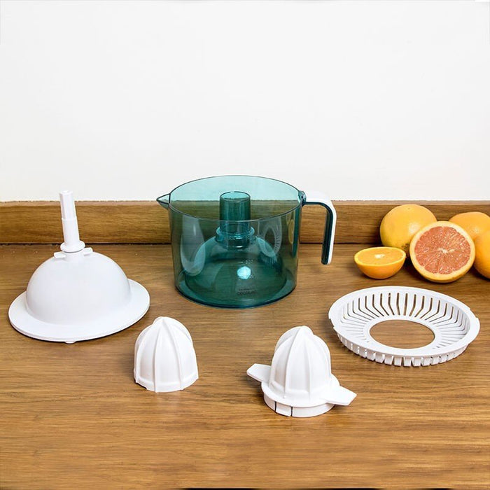 EAN 8435484040686 - Cecotec ZitrusEasy Basic Exprimidor eléctrico con brazo 40 W Transparente, Turquesa, Blanco imagen 11