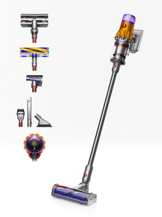 EAN 5025155065099 - Dyson V12 Slim Absolute Aspiradora escoba 2 en 1 Batería Secar Filtro higiénico Sin bolsa Níquel, Púrpura imagen 1