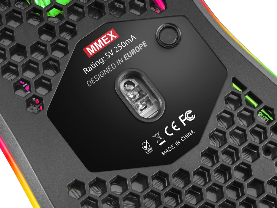 EAN 4710562759235 - Mars Gaming MMEX ratón Juego mano derecha USB tipo A Óptico 32000 DPI imagen 7