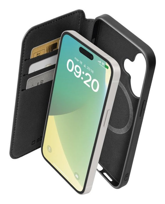 EAN 8018417481932 - SBS TEBKMAGSFIP1661K funda para teléfono móvil 15,5 cm (6.1") Funda cartera Negro imagen 1