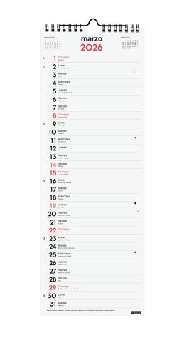 EAN 8422952407522 - Finocam 780180026 calendario imagen 3