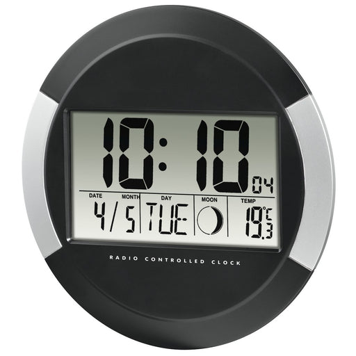 EAN 4047443422644 - Hama PP-245 Reloj digital Círculo Negro imagen 2