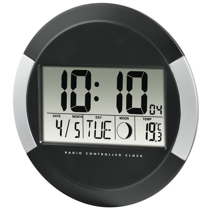 EAN 4047443422644 - Hama PP-245 Reloj digital Círculo Negro imagen 2