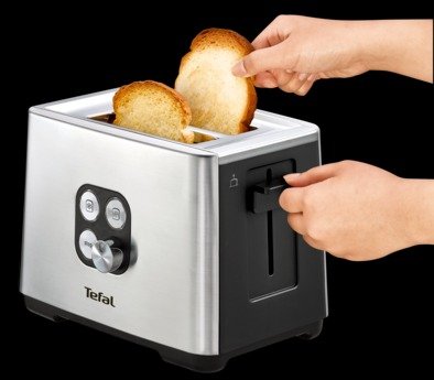 EAN 3016661148187 - Tefal Equinox TT420D 7 2 rebanada(s) Negro, Acero inoxidable imagen 4