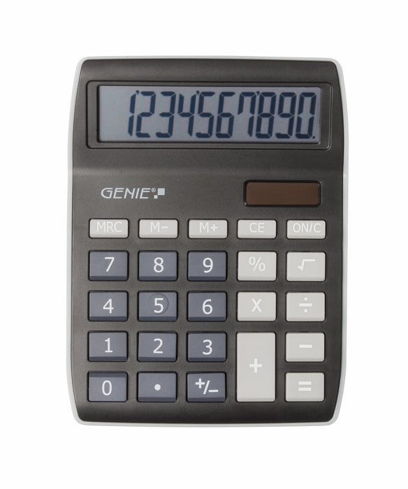 EAN 4015468122580 - Genie 840 BK calculadora Escritorio Pantalla de calculadora Negro, Gris imagen 1