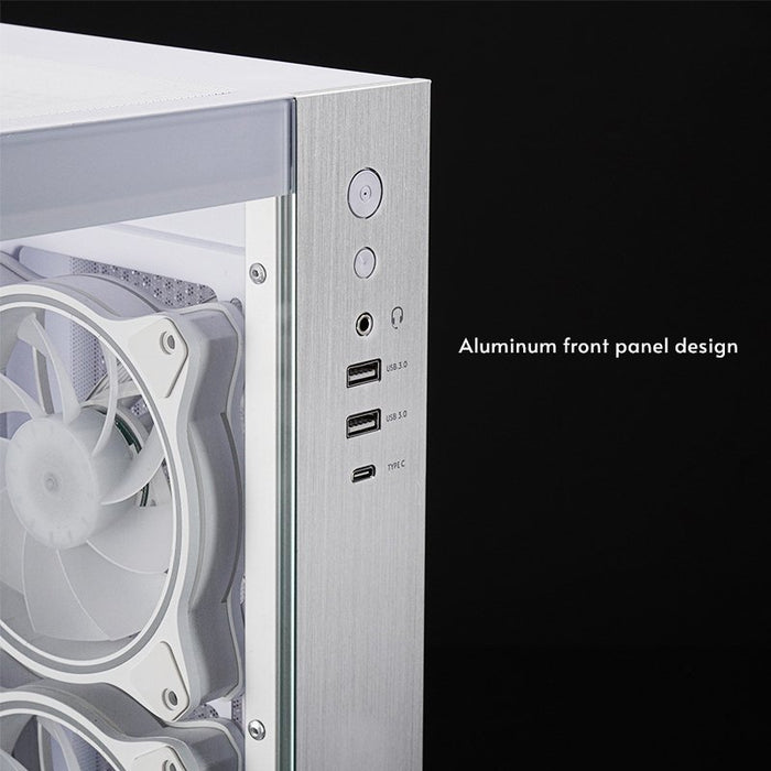 EAN 753263079145 - Chieftec GM-30W-TG-OP carcasa de ordenador Cubo Blanco imagen 10