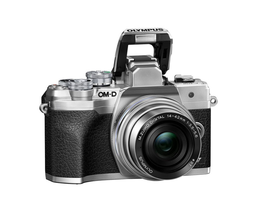 EAN 4545350053321 - Olympus OM-D E‑M10 Mark IV + ED 14-42mm F3.5-5.6 EZ 4/3" MILC 20,3 MP Live MOS 5184 x 3888 Pixeles Plata imagen 2