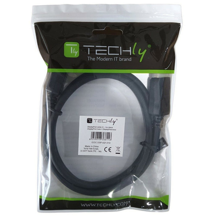 EAN 8059018368147 - Techly ICOC DSP-A21-050 5 m DisplayPort Negro imagen 2
