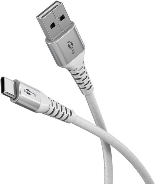 EAN 4040849745300 - Goobay 74530 cable USB USB 2.0 1 m USB C USB A Blanco imagen 1