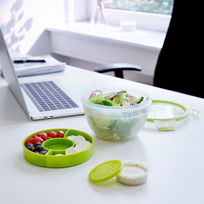 EAN 4009049532301 - EMSA N10713 Alrededor Caja 2,6 L Verde, Transparente 3 pieza(s) imagen 3