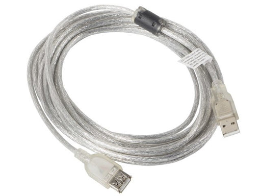 EAN 5901969413809 - Lanberg CA-USBE-12CC-0050-TR cable USB USB 2.0 5 m USB A Transparente imagen 2