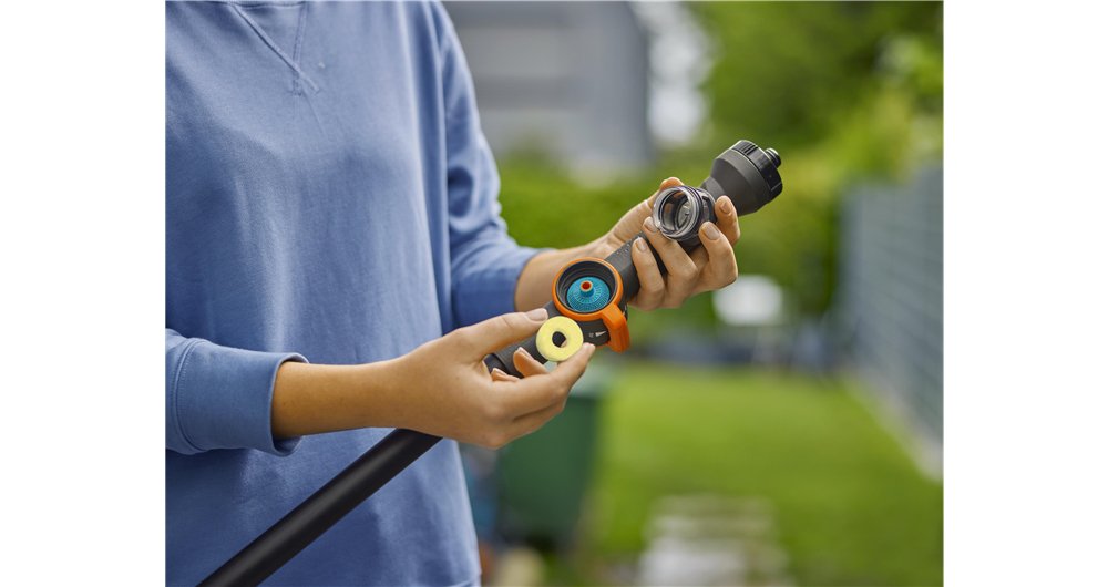 EAN 4078500064859 - Gardena 18828-20 pistola de pulverización de agua o boquilla Plástico Verde, Gris, Naranja imagen 4