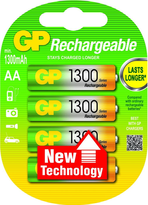 EAN 4891199042911 - GP Batteries AA Batería recargable Níquel-metal hidruro (NiMH) imagen 1