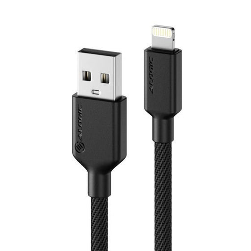 EAN 9350784023551 - ALOGIC ELPA8P02-BK cable de teléfono móvil Negro 2 m USB A Lightning imagen 2