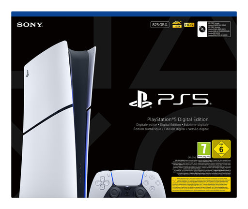 EAN 711719020844 - Sony PlayStation 5 Digital E Chassis (Slim) 825 GB Wifi Negro, Blanco imagen 2