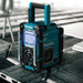 EAN 0088381899550 - Makita DMR301 radio Portátil Digital Negro, Verde azulado imagen 2
