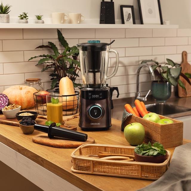 EAN 8435484043045 - Cecotec 04304 licuadora 1,8 L Batidora de vaso 1800 W Negro, Acero inoxidable imagen 4