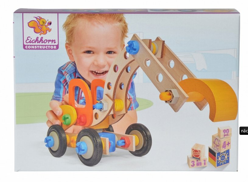 EAN 4051902390870 - Eichhorn Constructor, Excavator juguete de habilidad motora imagen 6