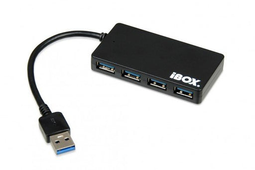 EAN 5901443052753 - iBox IUH3F56 hub de interfaz USB 3.2 Gen 1 (3.1 Gen 1) Type-A 5000 Mbit/s Negro imagen 1