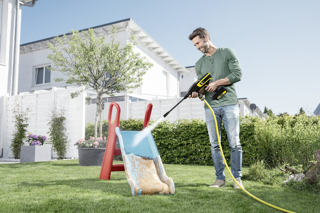 EAN 4054278636740 - Kärcher KHB 6 Battery Limpiadora de alta presión o Hidrolimpiadora Compacto Batería 200 l/h Negro, Amaril imagen 3