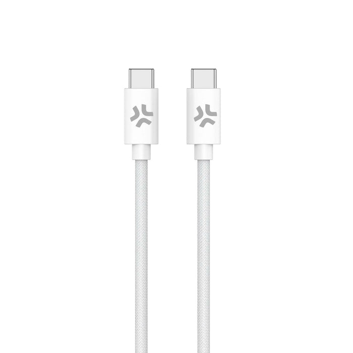 EAN 8021735207689 - Celly USBCUSBCCOTTWH cable USB 1,5 m USB C Blanco imagen 1
