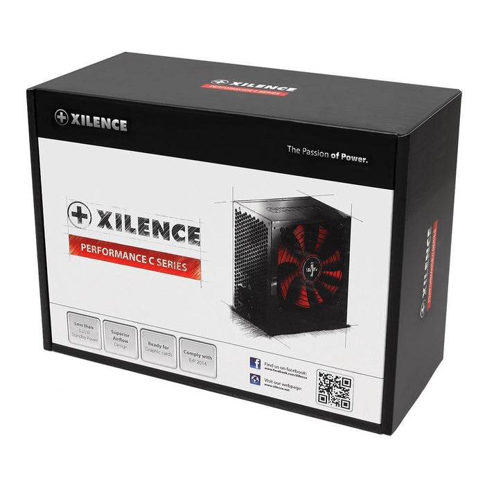 EAN 4044953500237 - Xilence Performance C XP600R6 unidad de fuente de alimentación 450 W 20+4 pin ATX ATX Negro imagen 2