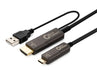 EAN 5706998942401 - Microconnect USB3.1CHDMI30OP adaptador de cable de vídeo 30 m USB Tipo C HDMI Negro imagen 1