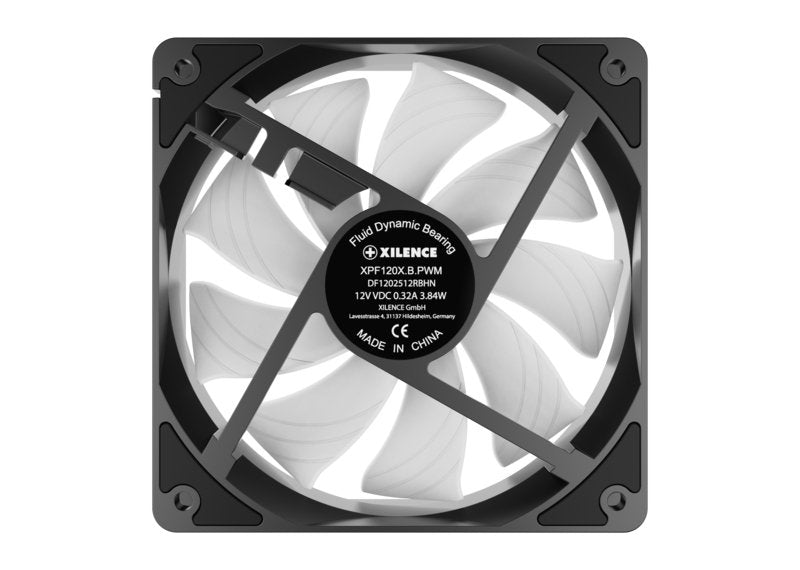 EAN 4044953504273 - Xilence XF083 sistema de refrigeración para ordenador Carcasa del ordenador Ventilador 12 cm Negro 1 piez imagen 10