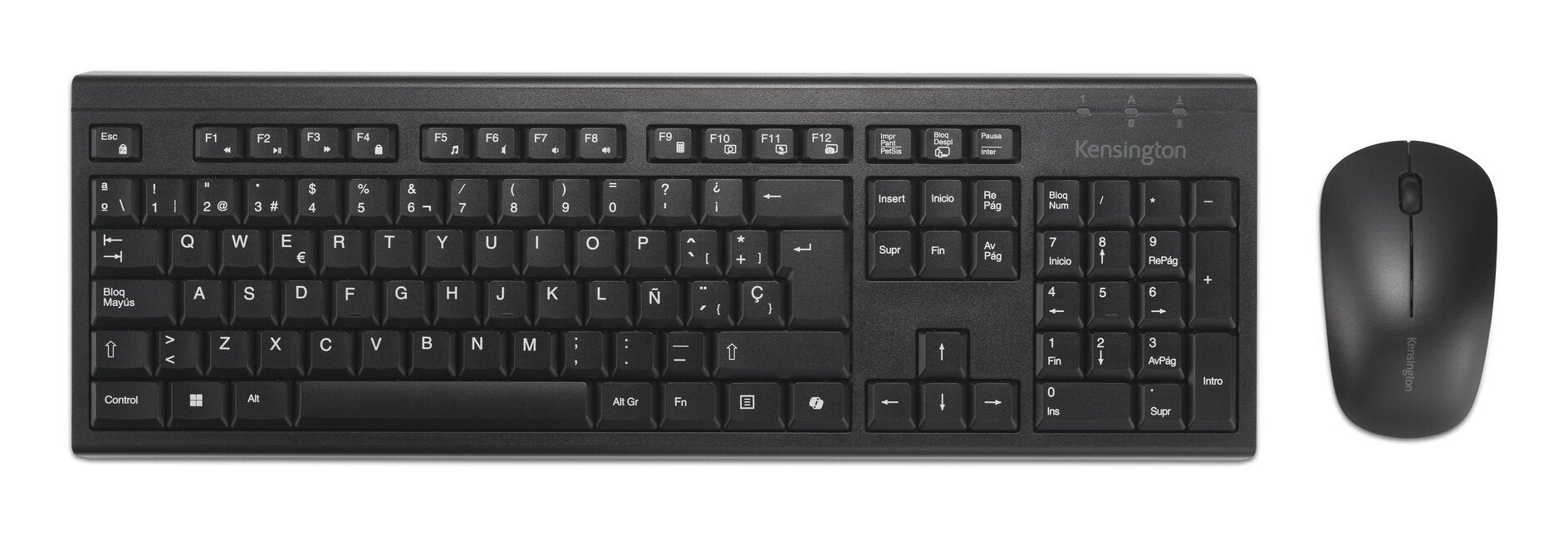 EAN 5028252644914 - Kensington KM270 EQ teclado Ratón incluido Oficina RF Wireless + Bluetooth QWERTY Español Negro imagen 2