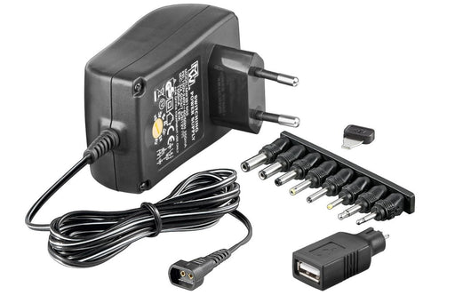 EAN 5705965991510 - Microconnect PETRAVEL30 adaptador e inversor de corriente Negro imagen 1