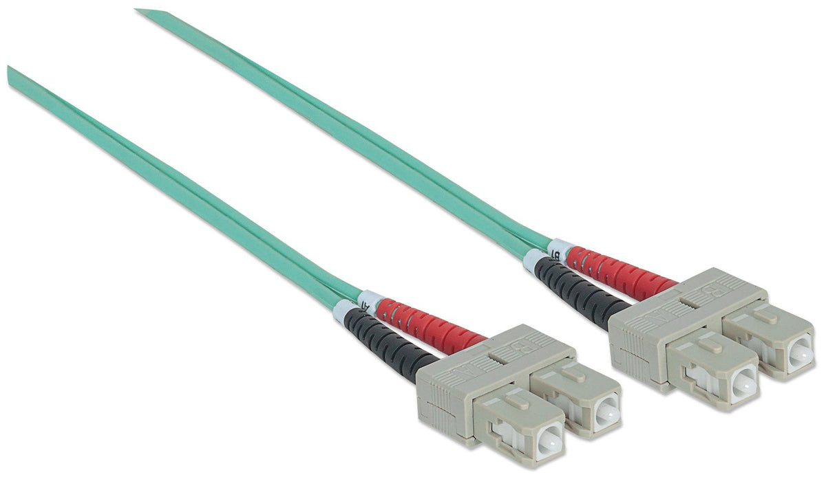 EAN 0766623750844 - Intellinet 750844 Cable de fibra óptica e InfiniBand 5 m SC Color aguamarina imagen 2