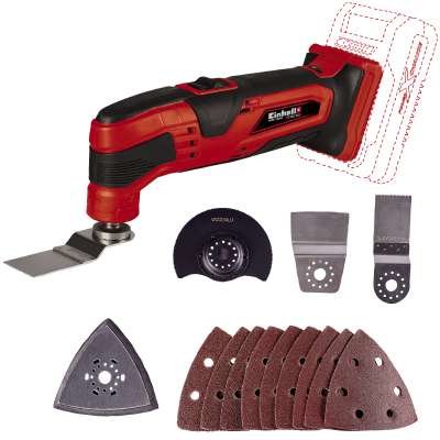 EAN 4006825628593 - Einhell TC-MG 18 Li-Solo Negro, Rojo imagen 2