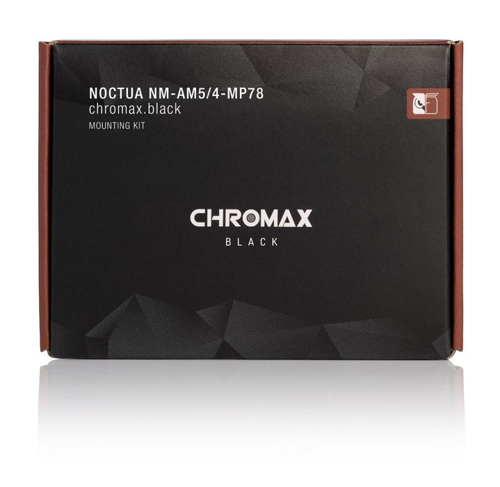EAN 9010018201376 - Noctua NM-AM5/4-MP78 CHROMAX.BLACK accesorio o pieza de sistema de refrigeración para ordenador Kit de mo imagen 2