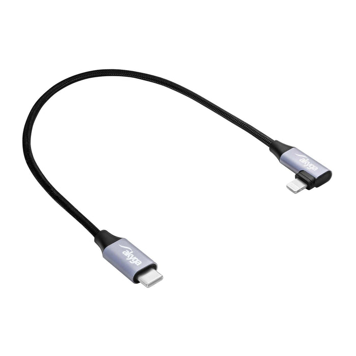 EAN 5901720139696 - Akyga AK-USB-55 cable de conector Lightning 0,3 m Negro imagen 1