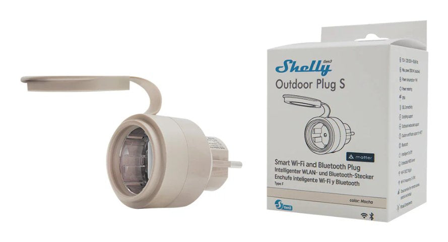 EAN 3800238070557 - Shelly Outdoor Plug S Gen3 enchufe inteligente Moca imagen 2
