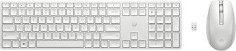 EAN 196188142189 - HP 650 Wireless Keyboard and Mouse Combo teclado Ratón incluido Hogar RF inalámbrico Blanco imagen 1