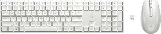 EAN 196188142189 - HP 650 Wireless Keyboard and Mouse Combo teclado Ratón incluido Hogar RF inalámbrico Blanco imagen 1