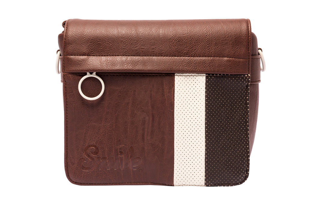 EAN 8420738165352 - Smile 111653540199 estuche para cámara fotográfica Bandolera Marrón, Blanco imagen 5
