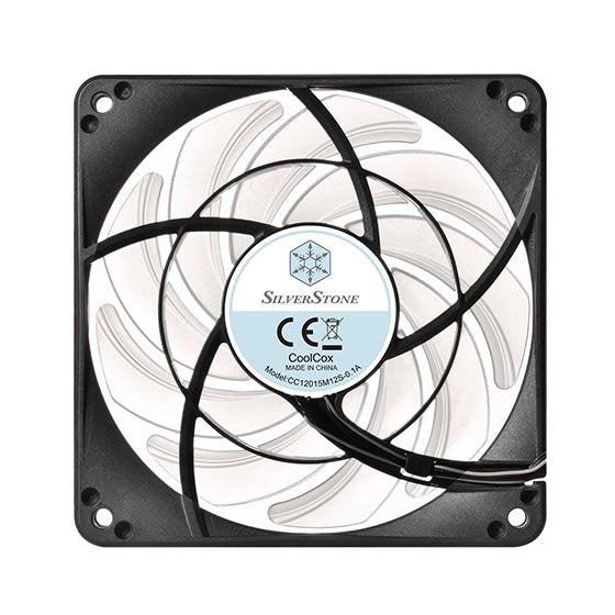 EAN 4710007226681 - Silverstone FW124 Carcasa del ordenador Refrigerador de aire Negro, Blanco 1 pieza(s) imagen 3