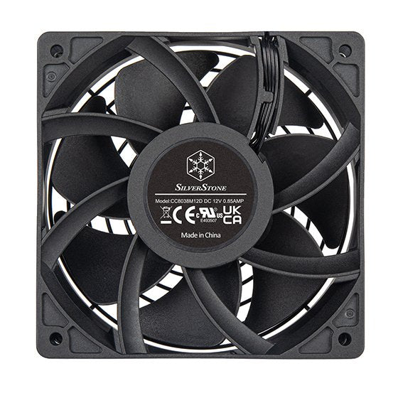 EAN 4710679815855 - Silverstone FHS 120X Carcasa del ordenador Ventilador 12 cm Negro 1 pieza(s) imagen 3