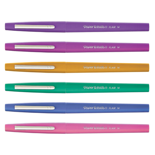 EAN 3026980288990 - Papermate Flair rotulador Medio Multicolor 6 pieza(s) imagen 2