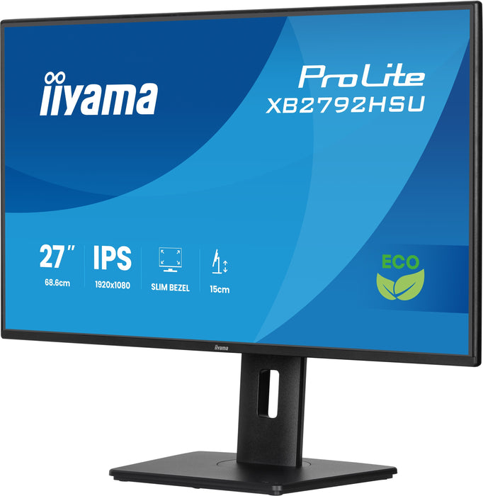 EAN 4948570126194 - iiyama ProLite XB2792HSU-B1 pantalla para PC 68,6 cm (27") 1920 x 1080 Pixeles Full HD LED Negro imagen 4