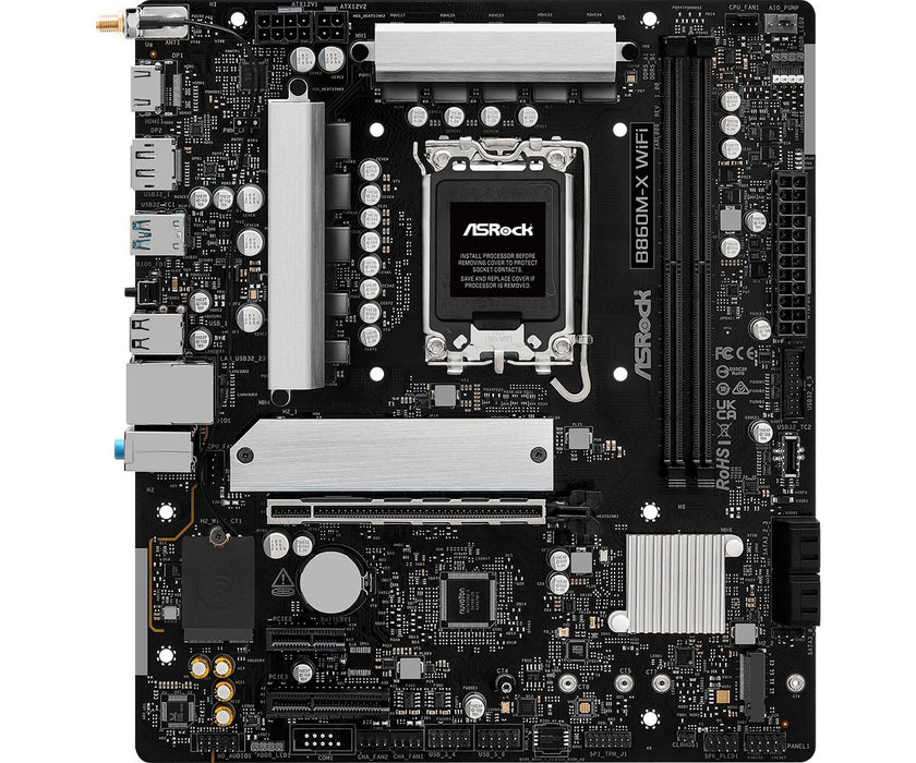 EAN 4711581490413 - Asrock B860M-X WiFi Intel B860 LGA 1851 (Socket V1) micro ATX imagen 2