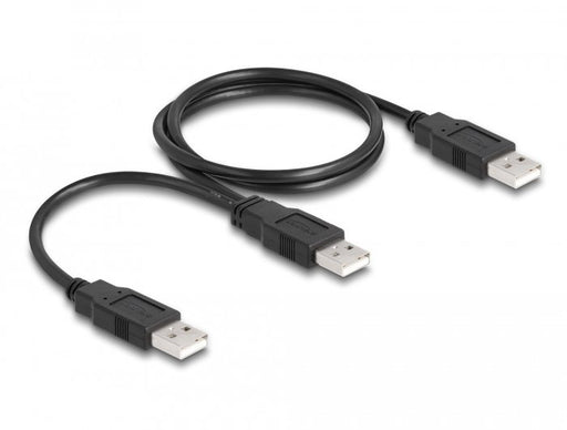 EAN 4043619800001 - DeLOCK 80000 cable USB USB 2.0 0,7 m USB A 2 x USB A Negro imagen 1